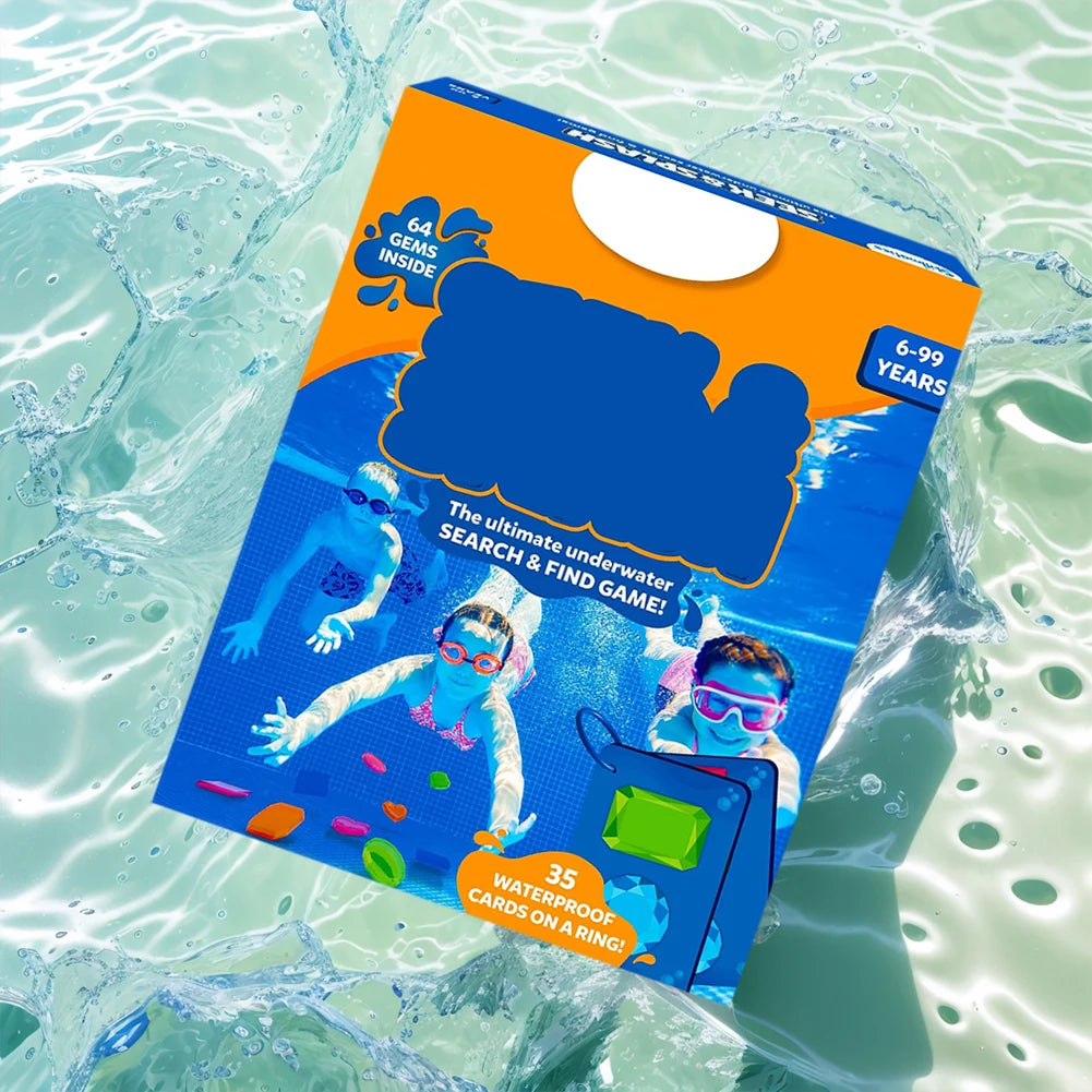 Seek & Splash: Juego de búsqueda submarino para piscina.